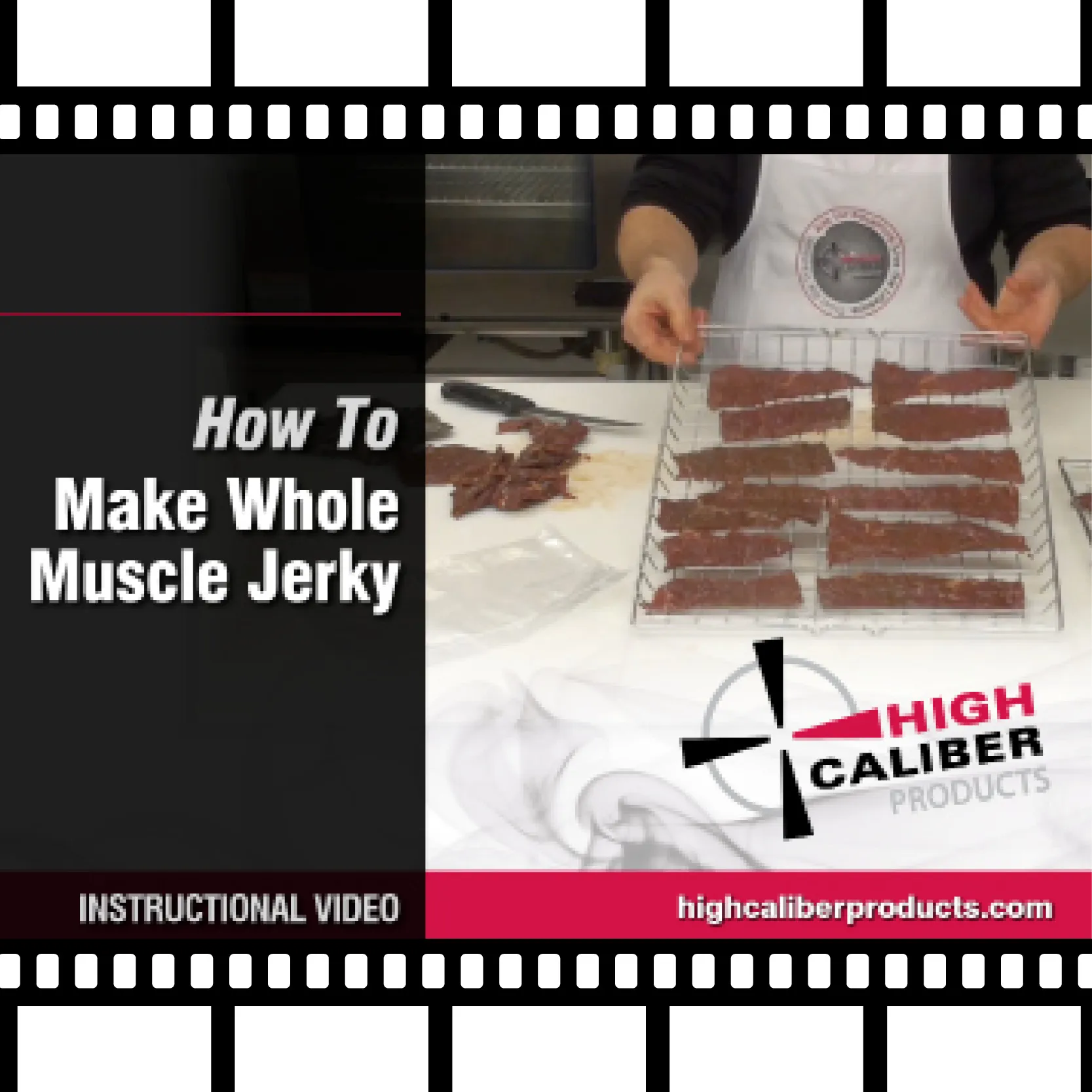 Video Tutorial: How to Make Whole Muscle Jerky